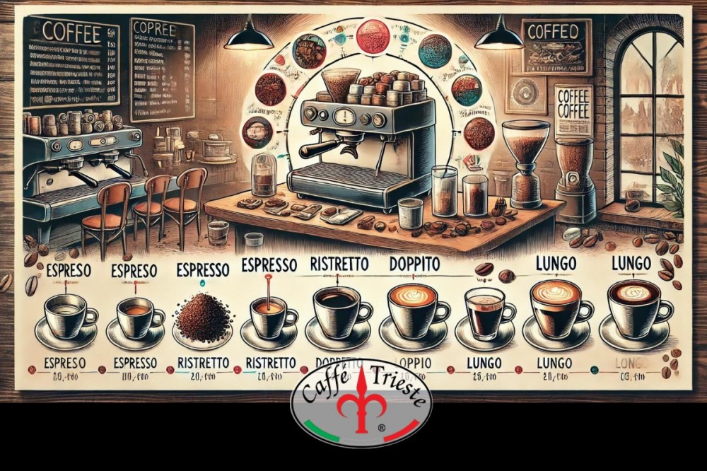 Rôzne typy prípravy kávy a ich detailné rozpoznávanie